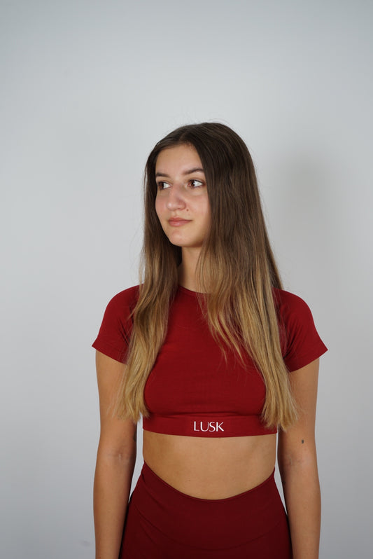 Červený Top ESSENTIAL