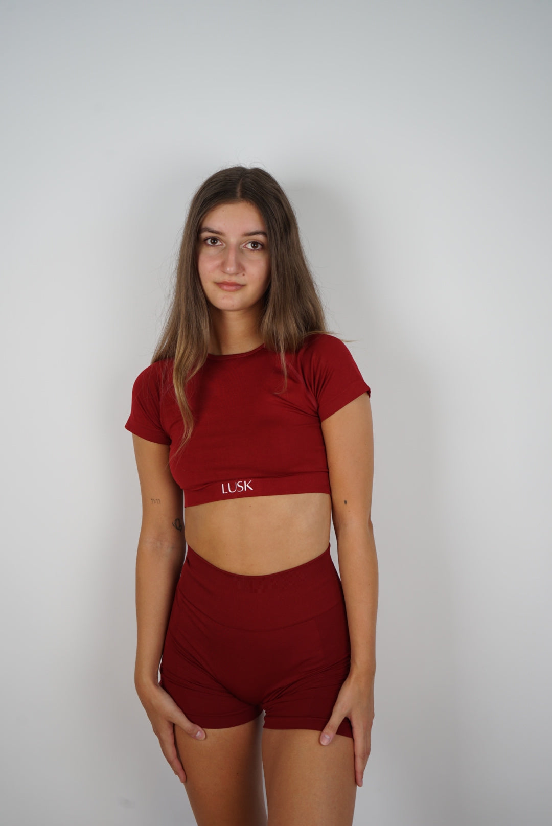 Červený Top ESSENTIAL
