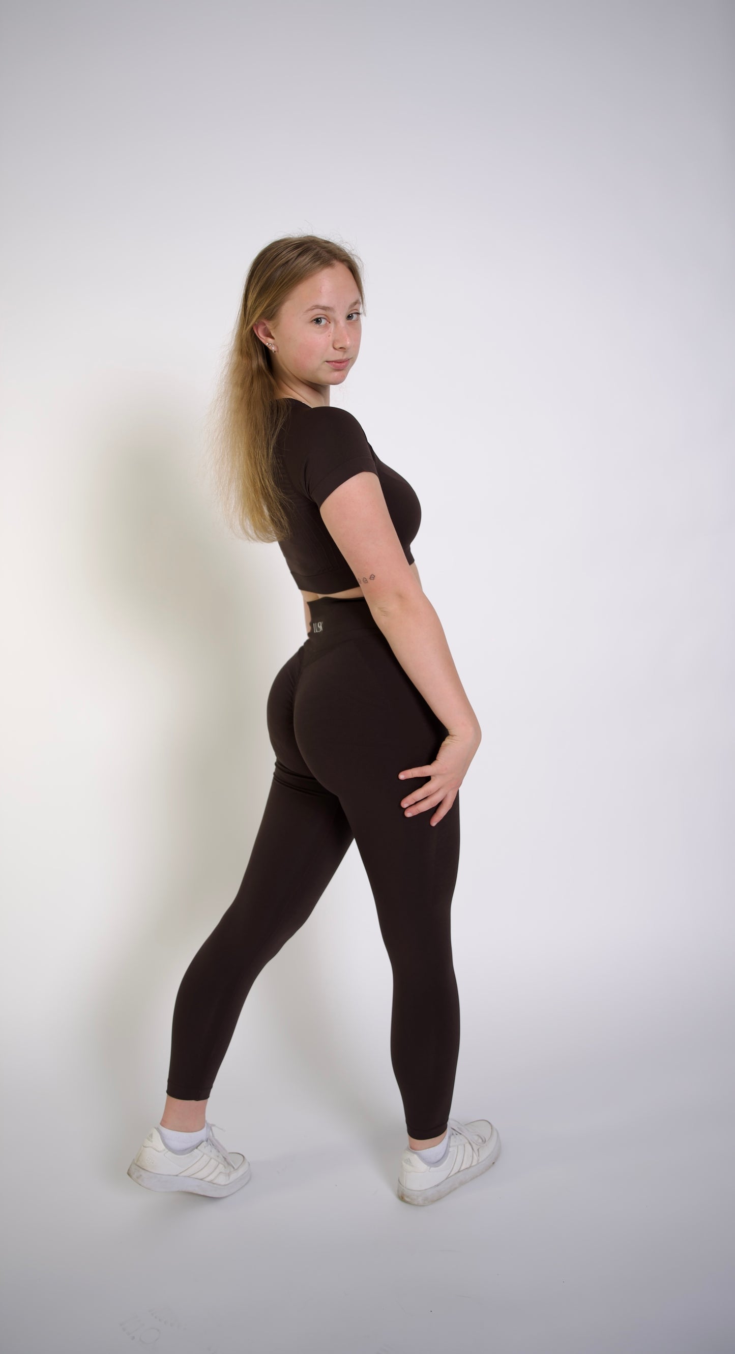 Hnědé Legíny ESSENTIAL