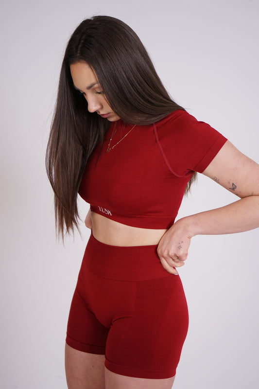 ESSENTIAL Kraťasy Červené