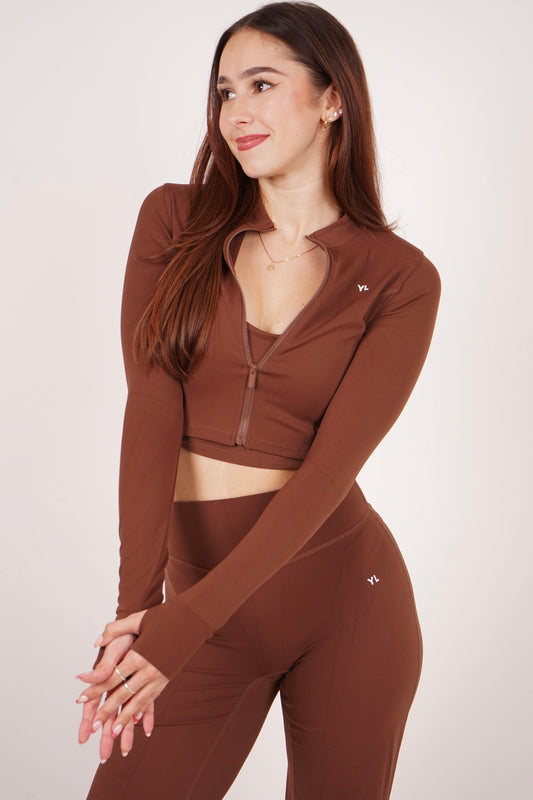 BLOOM Bunda Hnědá