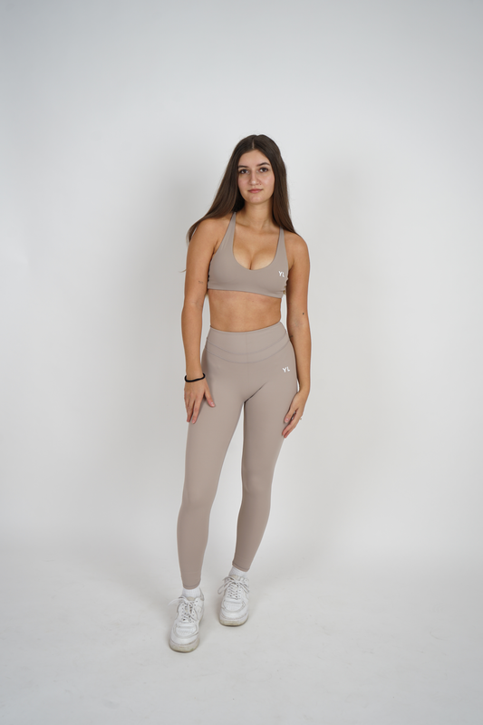 Béžové legíny CORE