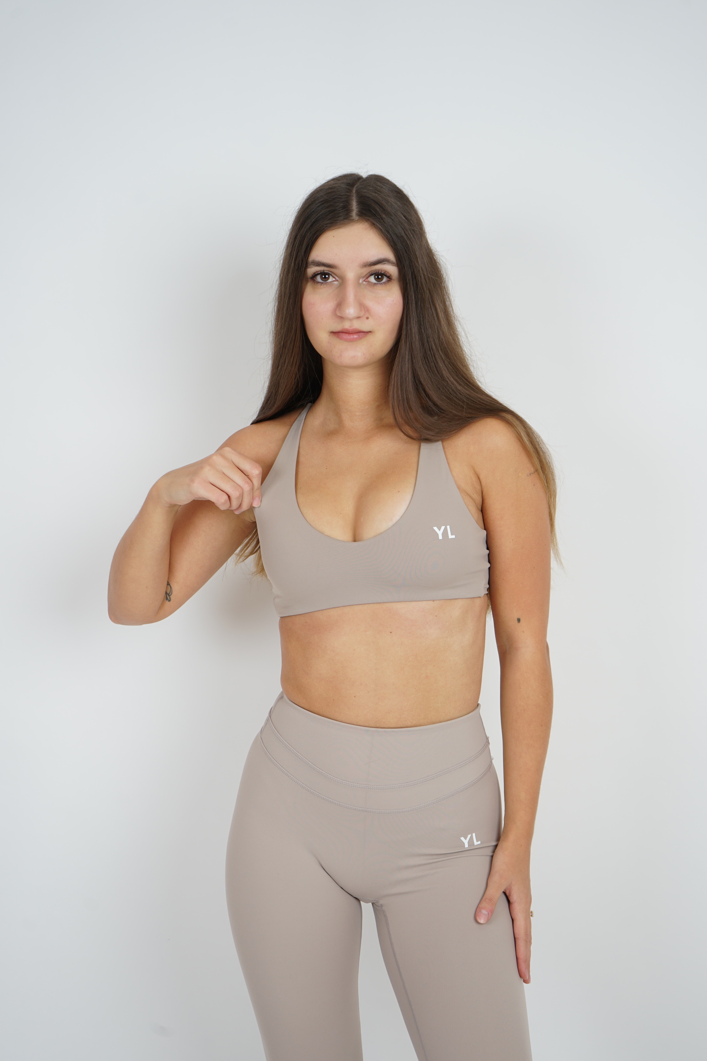 Béžová podprsenka CORE