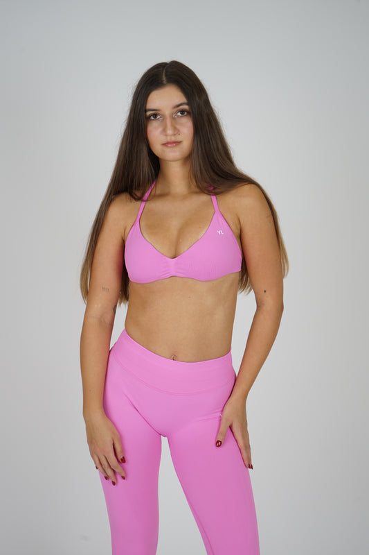 Růžová podprsenka ELEVATE (Předprodej)